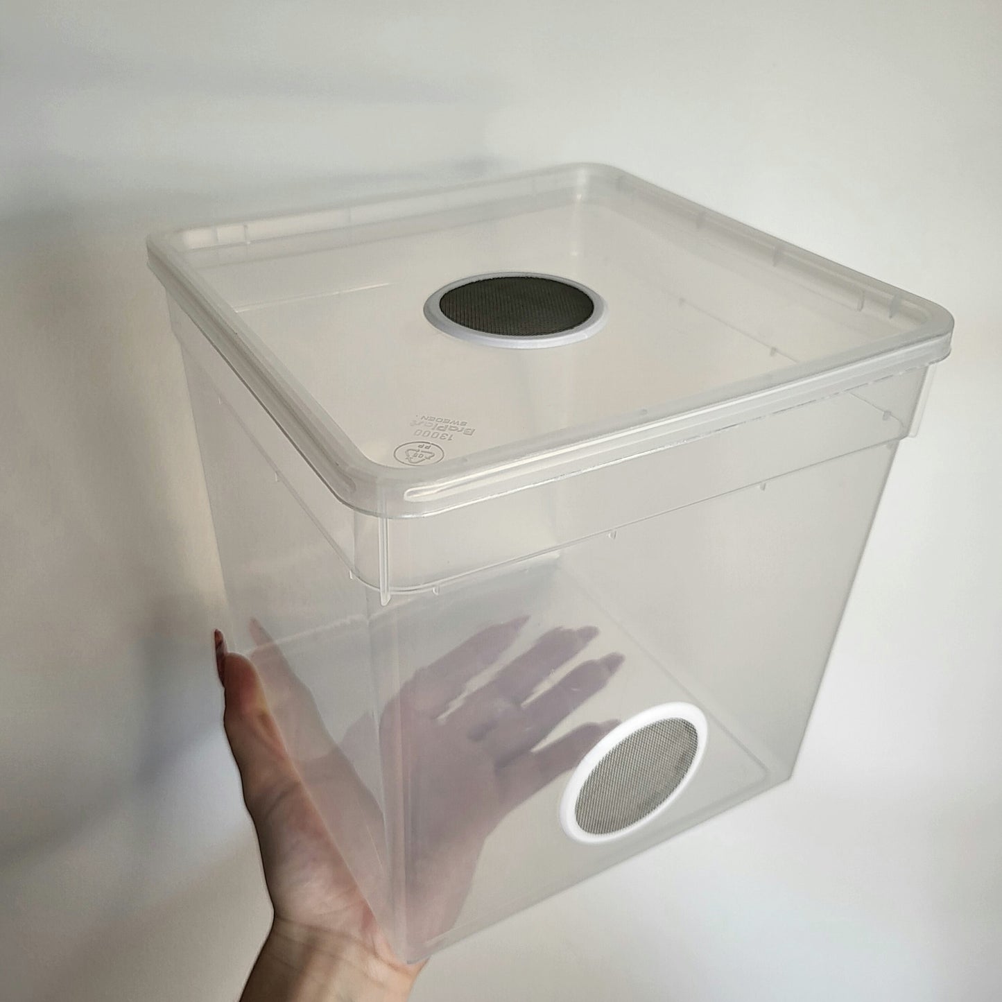 Aufzuchtbox Groß mit Doppelgaze (Deckel + Seite)