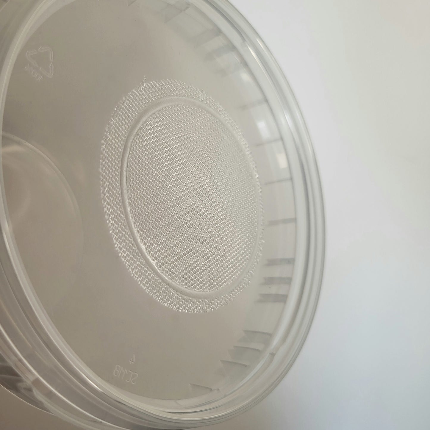 Aufzuchtdose Rund mit Gazedeckel